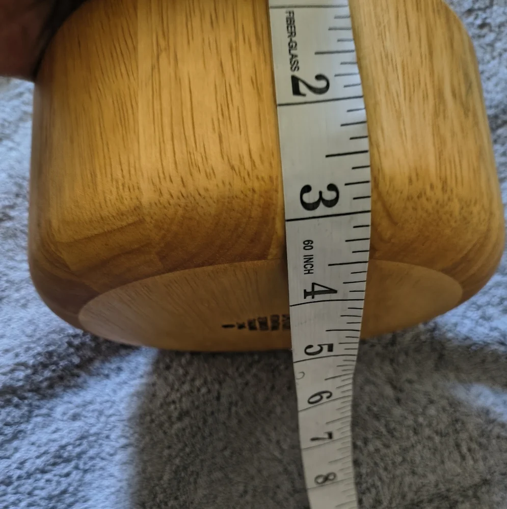Dansk International Designs Set of 2 Wood Bowls Minimalist Salad All Occasions